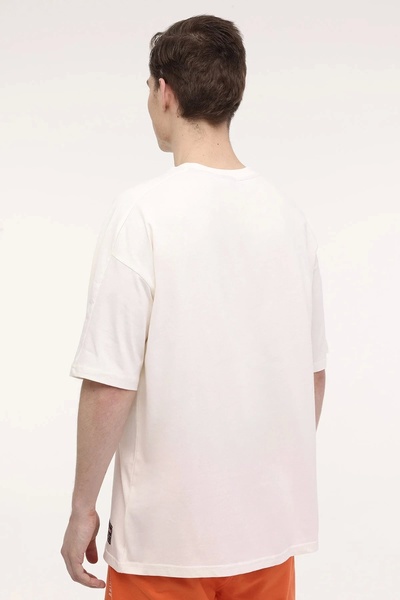 lumberjack Chase 11 Bb1011 0 Collar Men's Ecru T-shirt