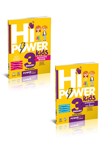 Model Eğitim Yayınları 3.SINIF Hi! POWER KIDS İNGİLİZCE SET