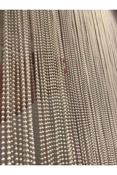 özdeğer home 125x200 krem sıfır aralık Kapı Boncuk Perde Ahşap Kapı Perdesi S...