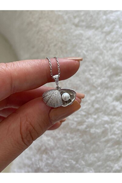 Reacraft 925 Gümüş Açılabilen Deniz Kabuğu Kolye