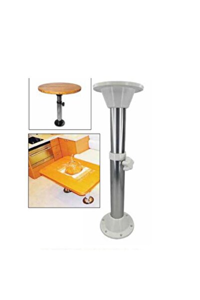 Genel Markalar 53 - 81 cm Beyaz Teleskopik Masa Ayağı