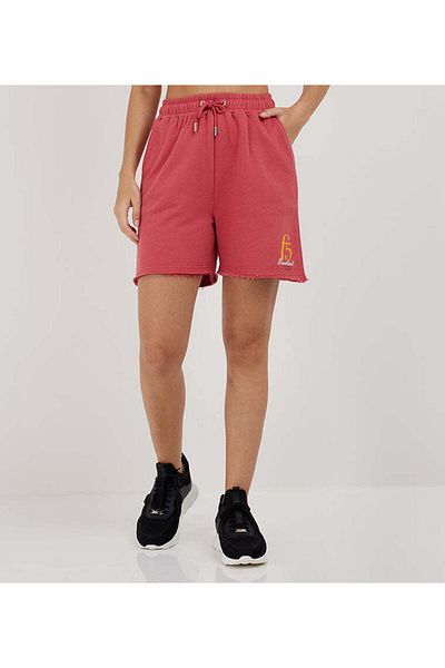 F5 Raw Edge Wide Leg Shorts For Women
