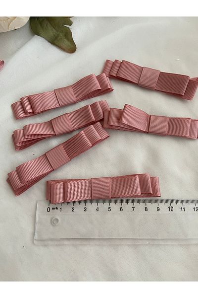 partici dükkanı 10Pcs - Three Layers Grogen Ready Bow Ribbon