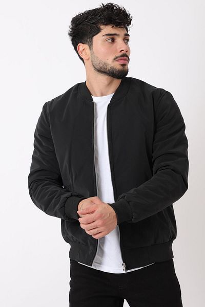 Stilkombin College Collar Elastic Waist Seasonal Coat Bl 1705_60298