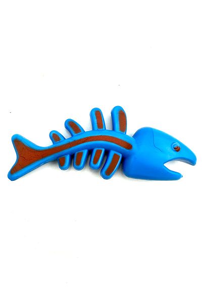 Tasma Market 12cm Fish Model Teeth Scratching Dog Toy