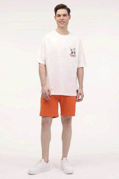 lumberjack Chase 11 Bb1011 0 Collar Men's Ecru T-shirt