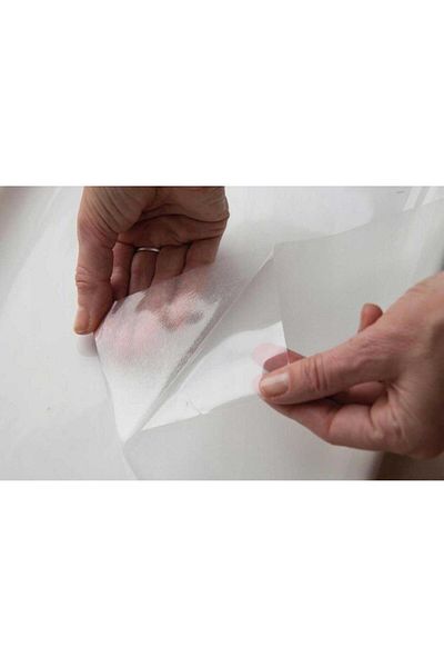 d-c-fix 334-0047 Zigzag Pattern Static Glass Foil (45CM X 1MT)