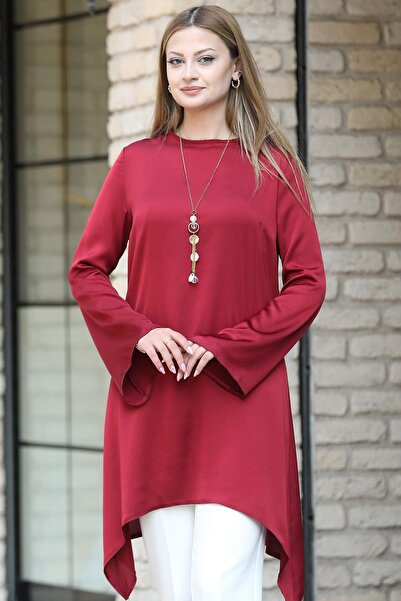 Esilanur Armin Tesettür Tunik Kırmızı