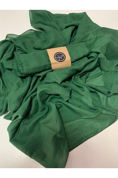 Modakaşmir Şal Neo Bumbac Verde Inchis