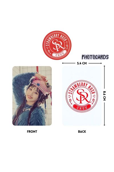 Kpop Dünyasi Chuu'' Strawberry Rush'' Photocards Set 1