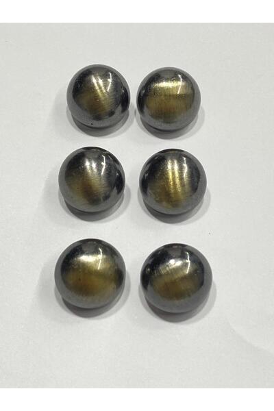 karantuhafiye Κουμπί γιλέκου ζακέτας / Μεταλλικό οξείδιο / Σετ 6 τεμαχίων