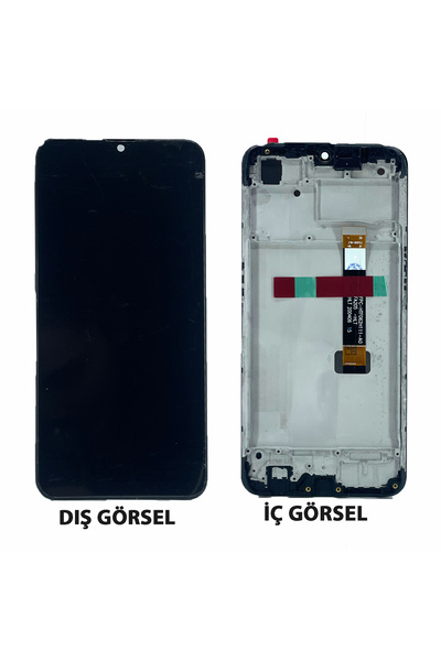 Nettech Teknonet Oppo A5S Compatible Lcd+Touch+Slatted - Black