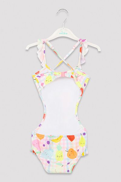 Penti Girl's Fruit Patterned Swimsuit