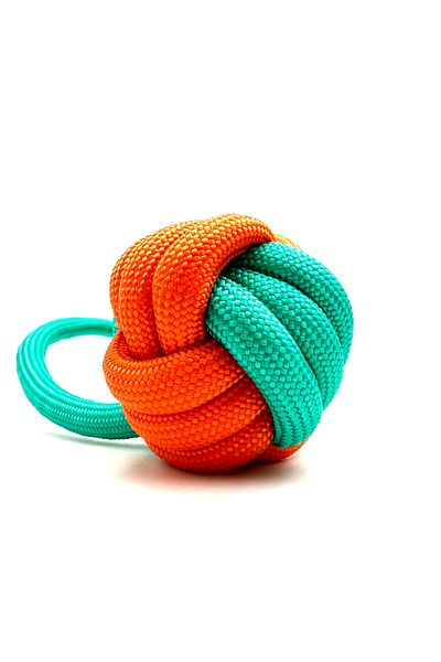 Tasma Market Sturdy Dental String Dog Stress Ball Training Toy