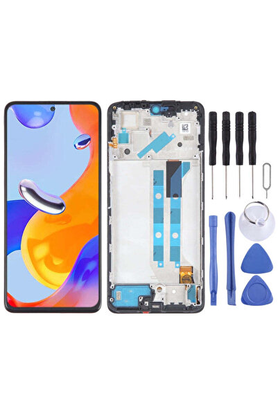 indirimplus Xiaomi Redmi Note 11 Pro 4G LCD Ekran OLED Çerçeveli +Tamir Seti