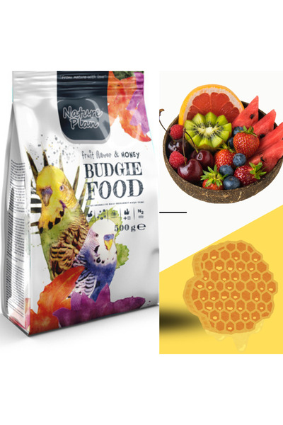 Nature Plan Meyve Aromalı ve Ballı Muhabbet Kuşu Yemi