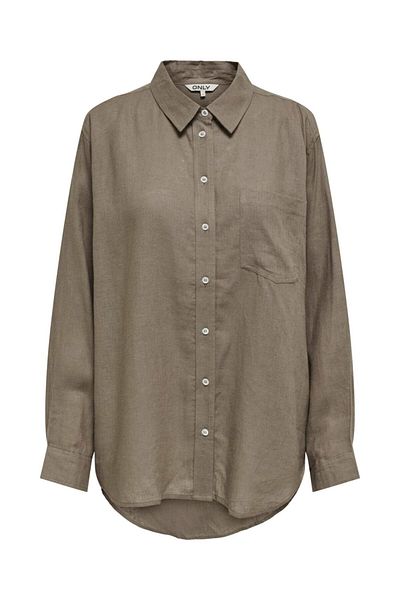 ONLY Onltokyo Life - Black Shirt with Linique (Pnt Noos)