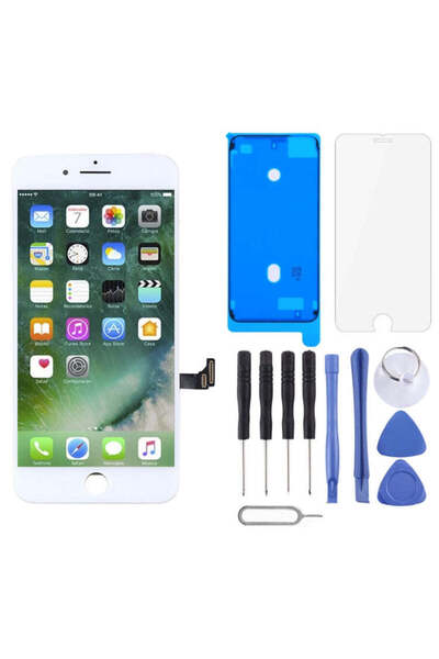 indirimplus iPhone 7 Plus Uyumlu  Lcd Ekran +Tamir seti Beyaz Renk İlanı iPho...
