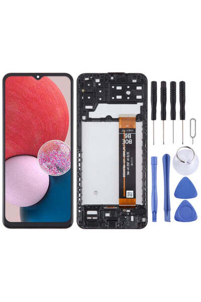 indirimplus Samsung Galaxy A13 SM A137F LCD Ekran Çerçeveli +Tamir Seti