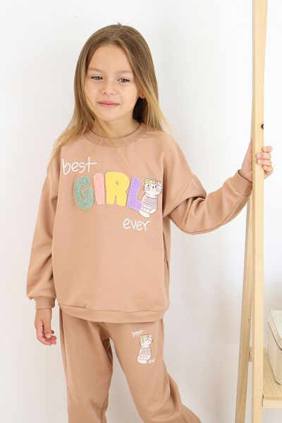Harika KIDS Girl's Girl's Punch Embroidered Two String Set