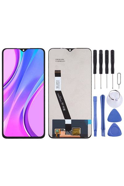 indirimplus Redmi 9 Lcd Screen Original Service Repair Set Full Screen