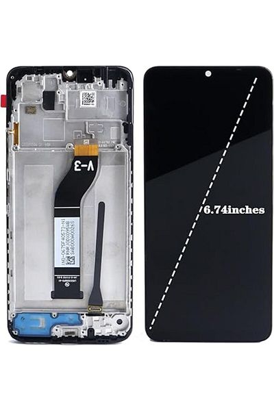 indirimplus Redmi 13 Lcd Screen Service Full Slatted+Repair Kit Black Color Poster Saleplus