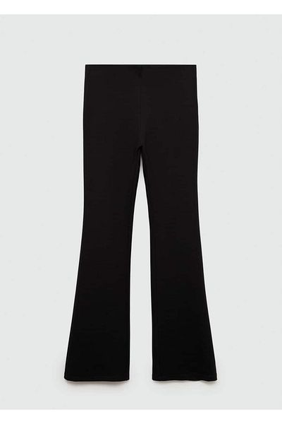 MANGO Woman Flared Leggings
