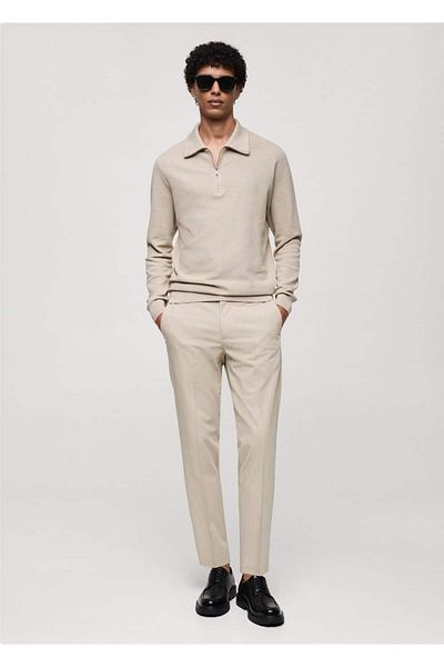 MANGO Man Slim Fit Comfort Stretch Stretch Trousers