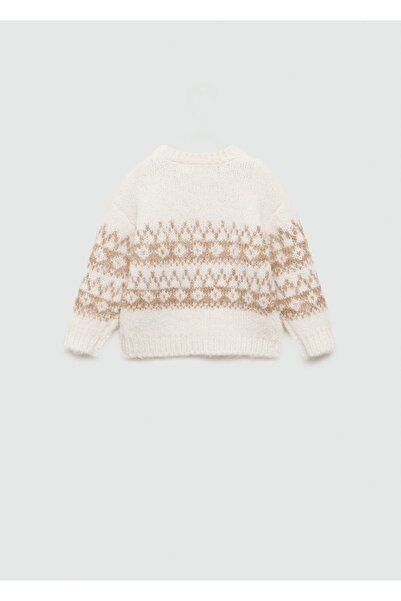 MANGO Baby Jacquard Knitted Sweater
