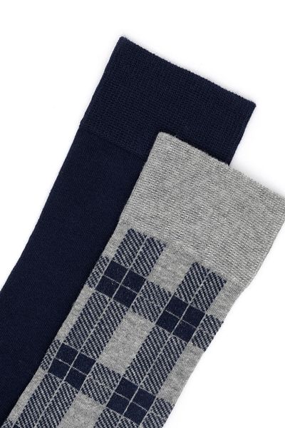 U.S. Polo Assn. Men's Gray Melange Socks 50274147 -Vr086
