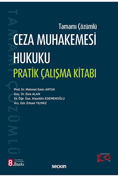 Seçkin Yayıncılık Ceza Muhakemesi Hukuku Pratik Çalışma Kitabı