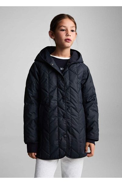 MANGO Kids Quilted Anorak - Comfortable Fit and Stylish Design