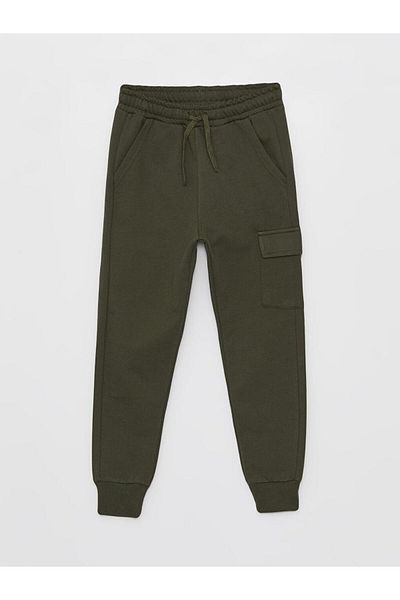 LC Waikiki Boys' Cargo Sweatpants with Elastic Waist