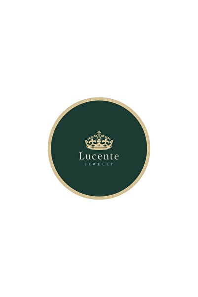 Lucente Jewellery Luxury Serisi Işıklı Hediye Kutulu Dört Yapraklı Mıknatıslı Yonca Kalpli Aşk Kolyesi
