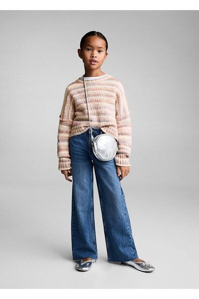 MANGO Kids Striped Knitwear Sweater