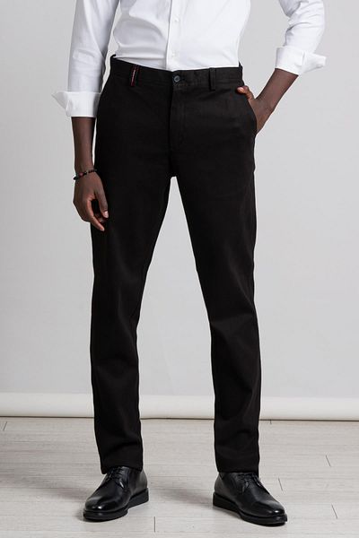 PERPANT Χειμερινό ύφασμα από καμβά Casual Cut Παντελόνι Lycra από βαμβάκι