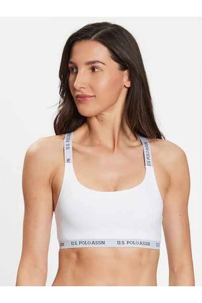 U.S. Polo Assn. Γυναικείο Lycra & Cotton & Capless Cross Strap Nova Bustier- MER.6.6.D.E.D.92.US.1.P1.L/7.