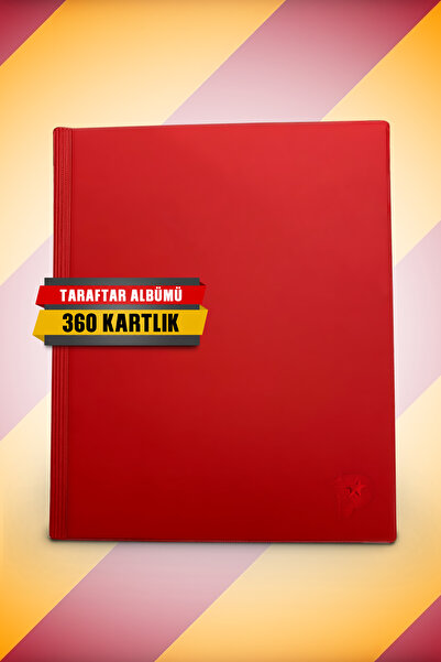 Pokscard KOLEKSİYON KART ALBÜMÜ 360 KARTLIK  ( FUTBOLCU - MAGİC - PANİNİ - PO...
