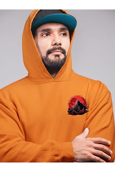 swOzz Unisex Oversize Premium Hoodie - Elbet after Darkness, One Day Is Sunshine