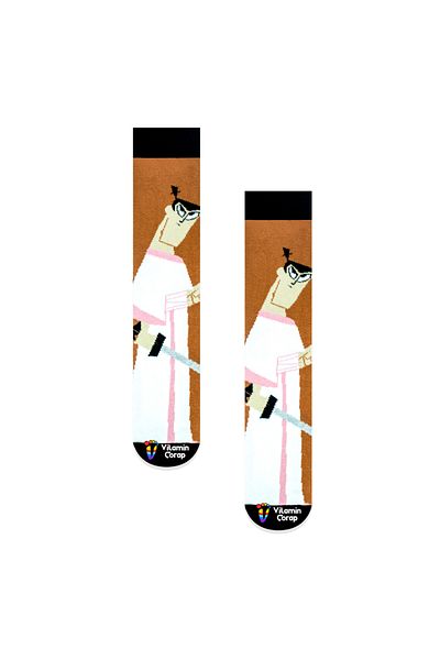 Vitamin Çorap Πολύχρωμες κάλτσες Samurai Jack