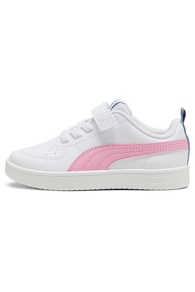 Puma Rickie 385836   Pantofi sport ortopedici albi pentru copii