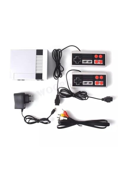 ATARI Retro 620 Oyunlu Nostalji Tv Oyun Konsolu 2 Kollu Set (SCART BASLIKSIZ)