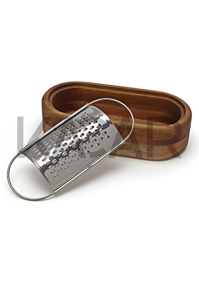 Genel Markalar Akasya Hazneli Çelik Rende 15Cm x 7Cm