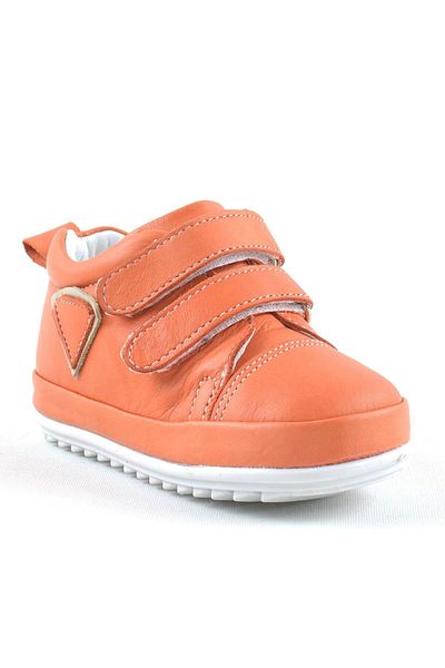Rakerplus Scrat Genuine Leather Orange First Step Shoes