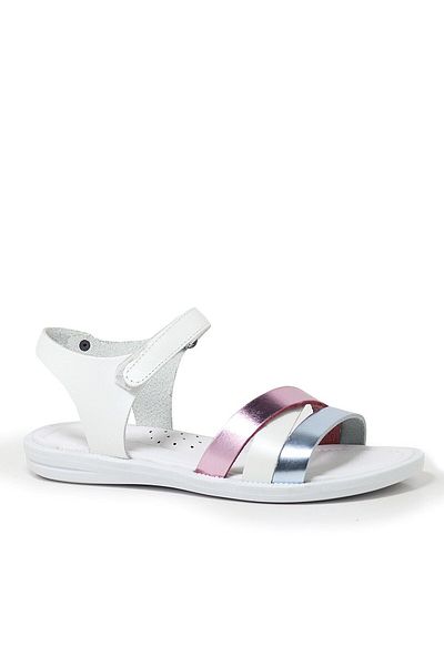 Artico Alexia Genuine Leather Vaketa White Girls' Sandals