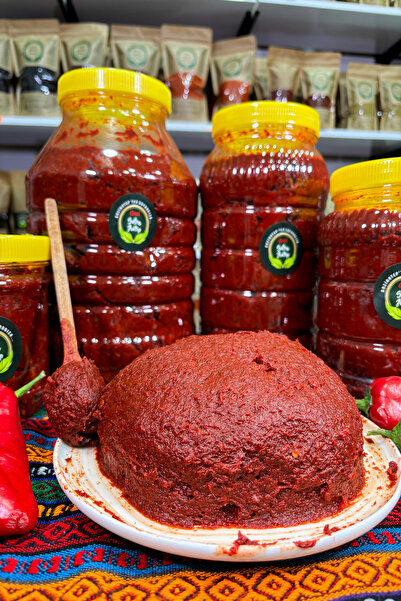 gazisofraantep Antep Tatlı Biber Salçası-ev Yapımı Doğal- 3 Kg