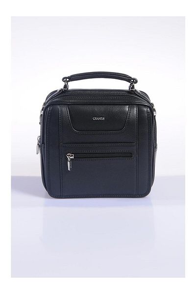 Grande Men's Leather Bag 4605 - Black