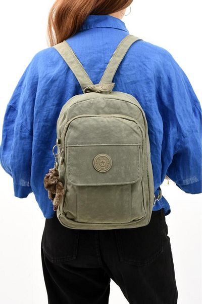 Baginn Τσάντα σώματος 30*22 cm από ελαφρύ ύφασμα κλίνκερ - Σακίδιο στήθους και πλάτης, πολλαπλές τσέπες