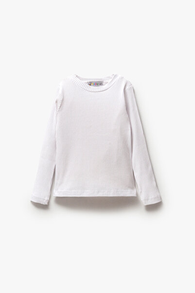 Magu Girl's Cotton Winter Long Sleeve Basic Body Sweatshirt