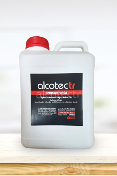 ALCOTECTR Anason Yağı 5 lt